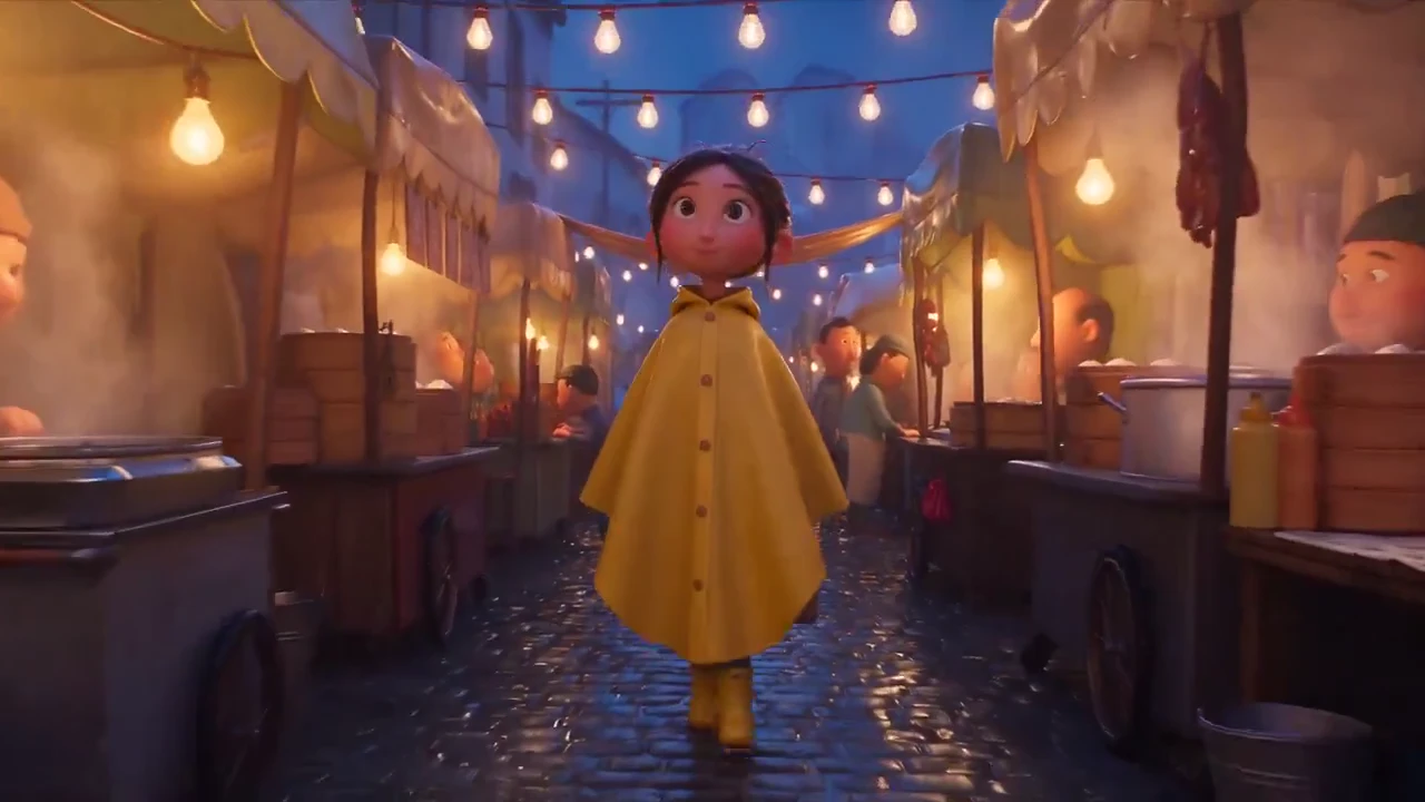 Stylized 3D family animation reference video
