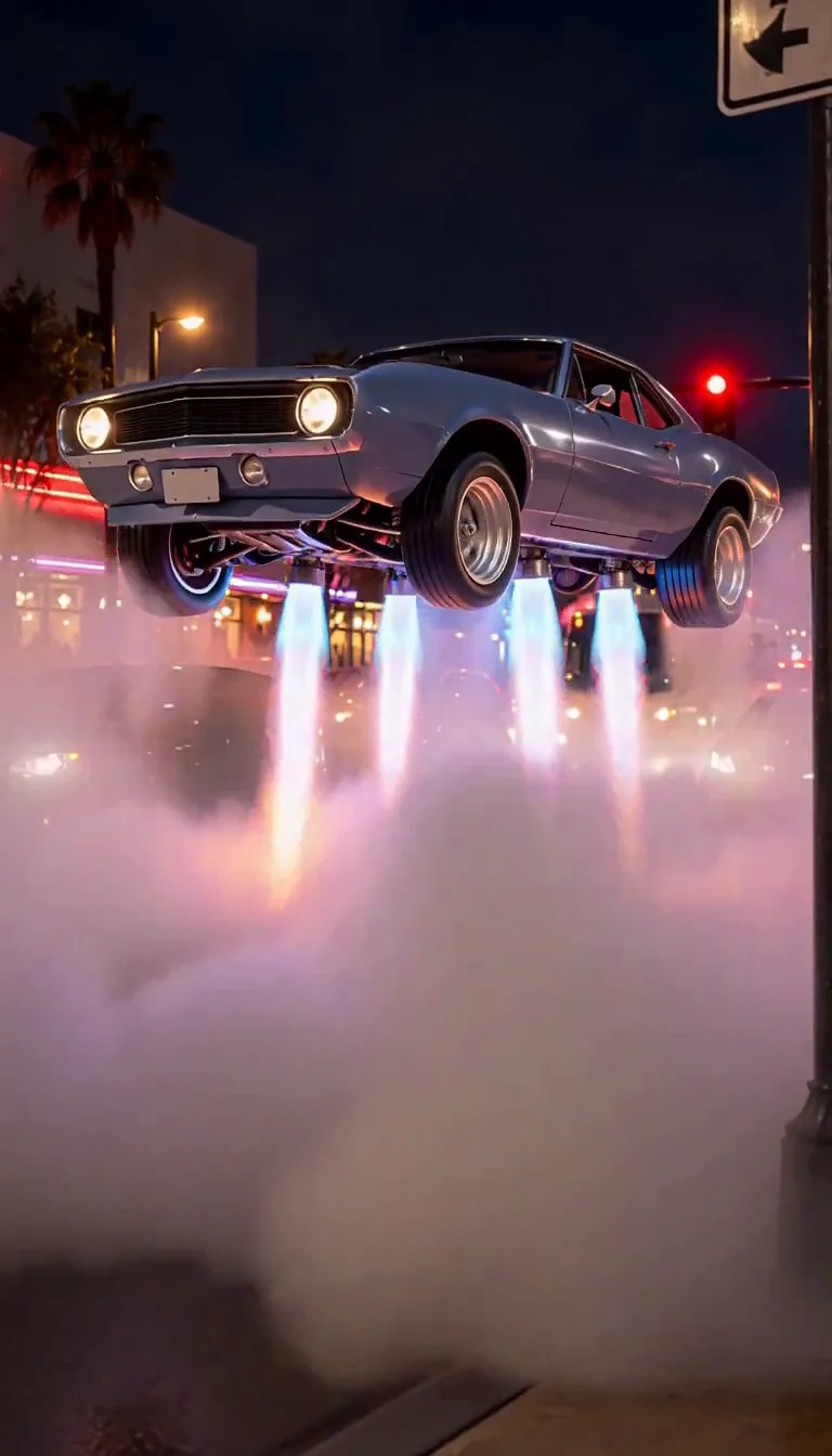 Flying Car AI Video — Virvy